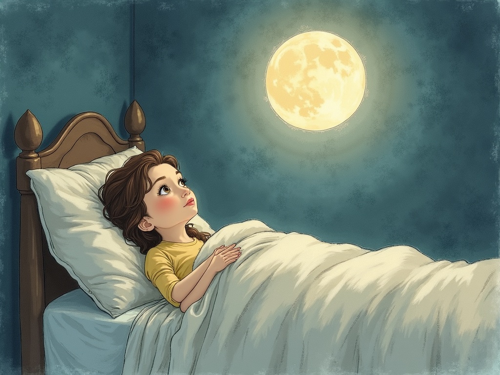Ilustracja snu: bezsenność