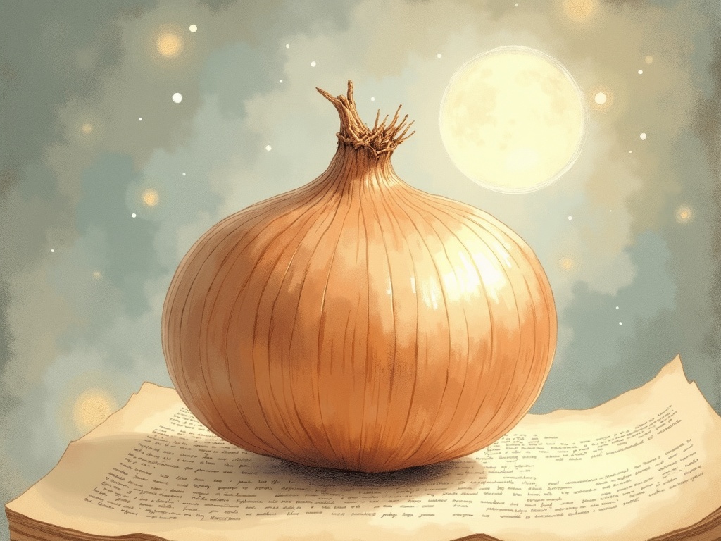 Ilustracja snu: cebula