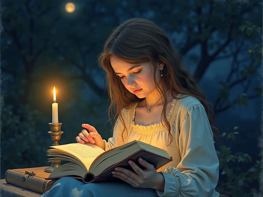 Ilustracja snu: czytanie