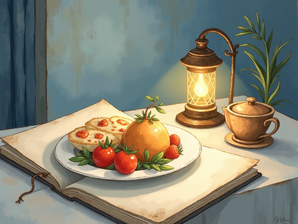 Ilustracja snu: dieta
