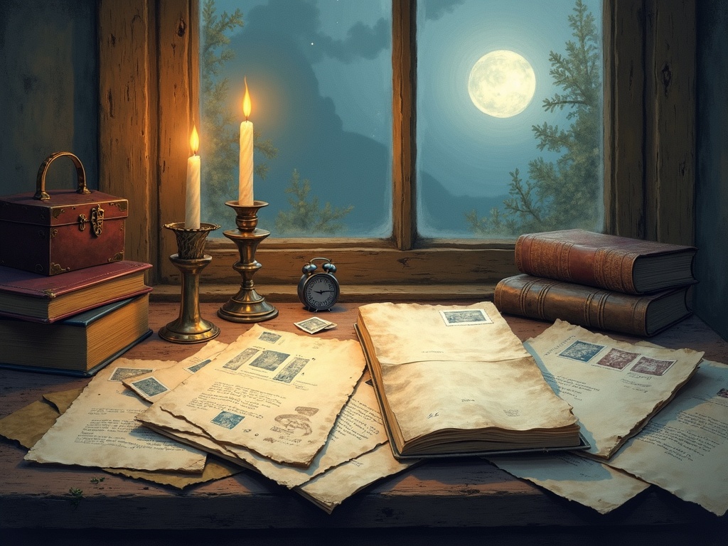Ilustracja snu: dokumenty