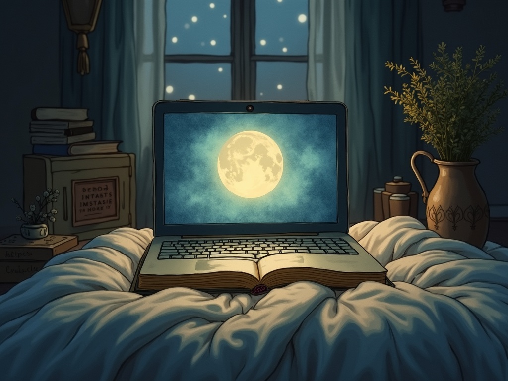 Ilustracja snu: kamera internetowa