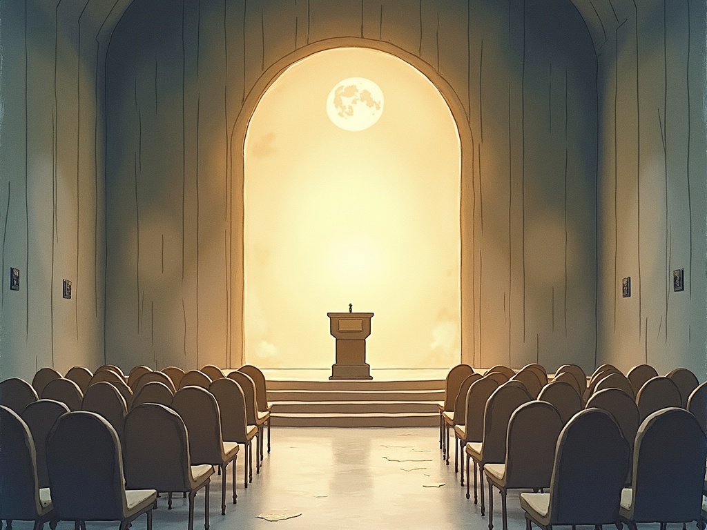 Ilustracja snu: konferencja