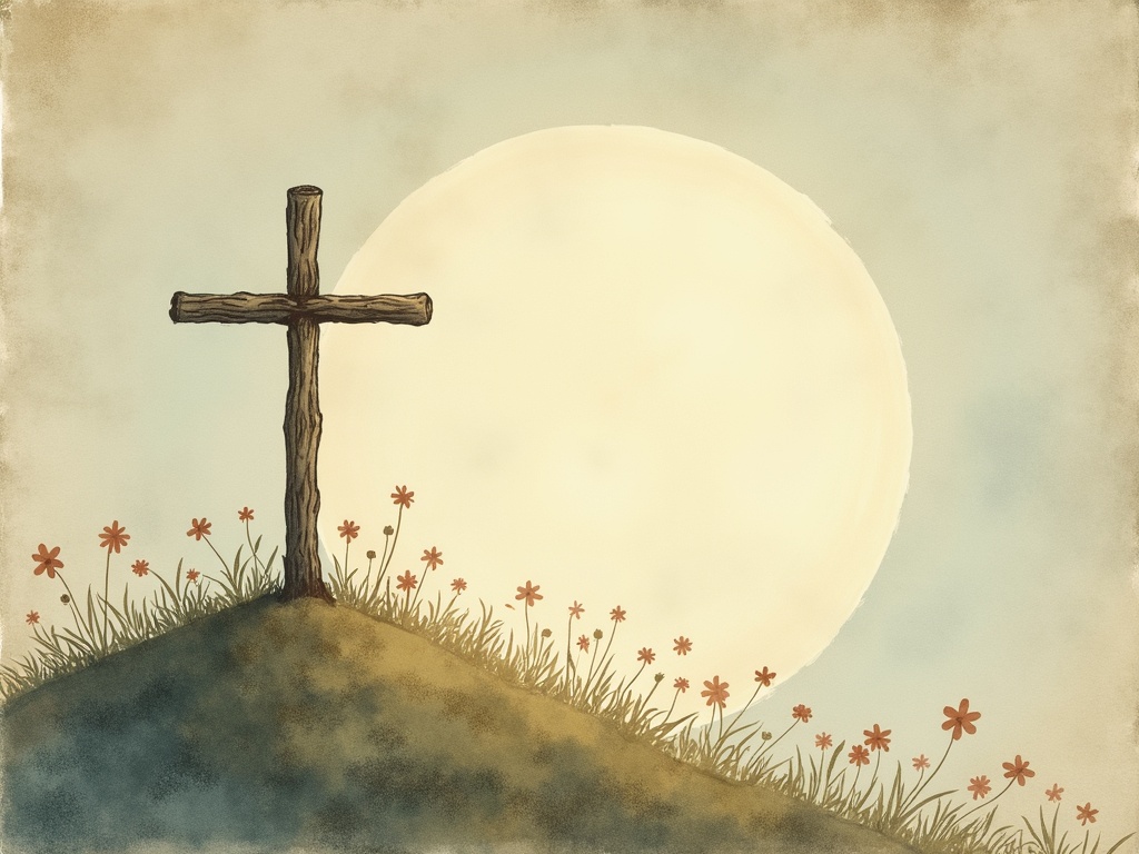 Ilustracja snu: krzyż