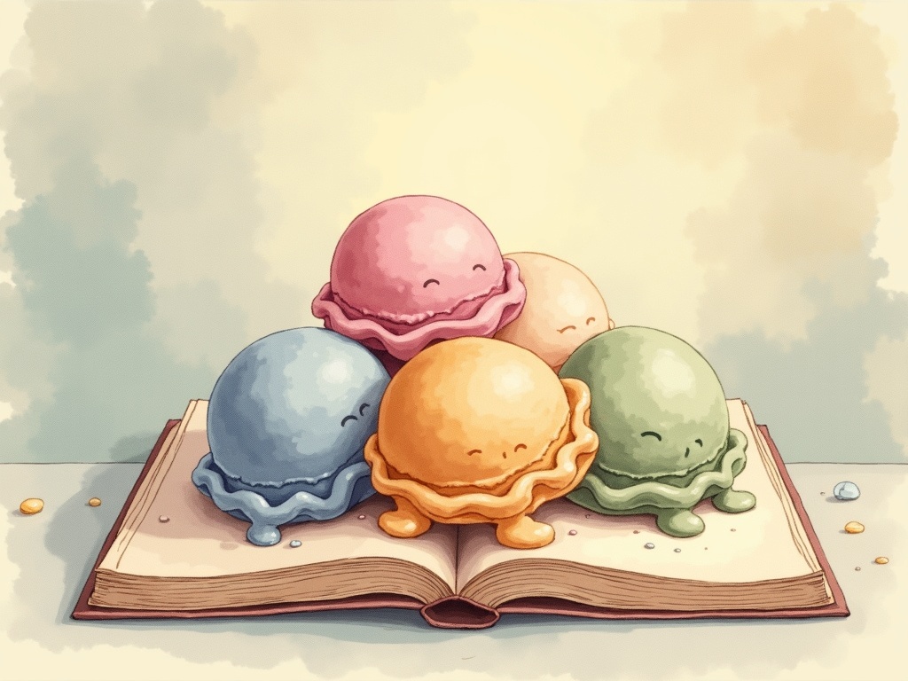 Ilustracja snu: lody