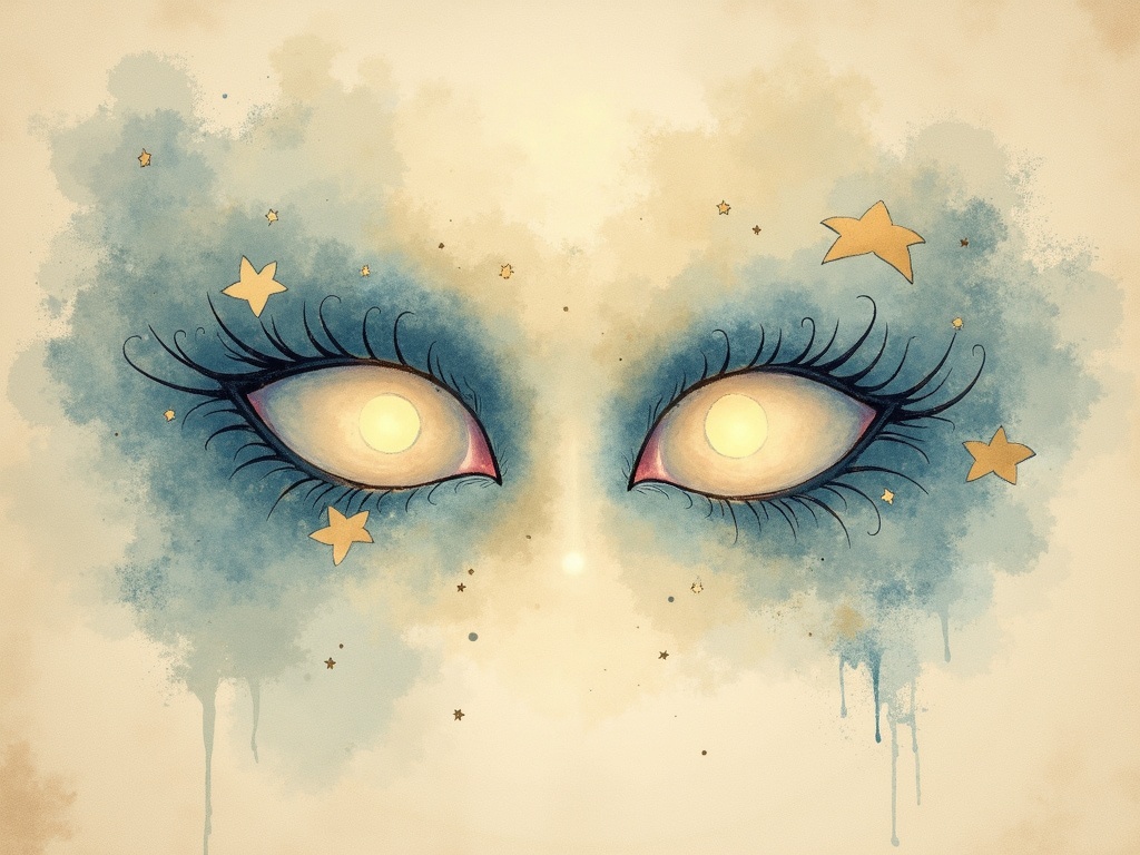 Ilustracja snu: maska