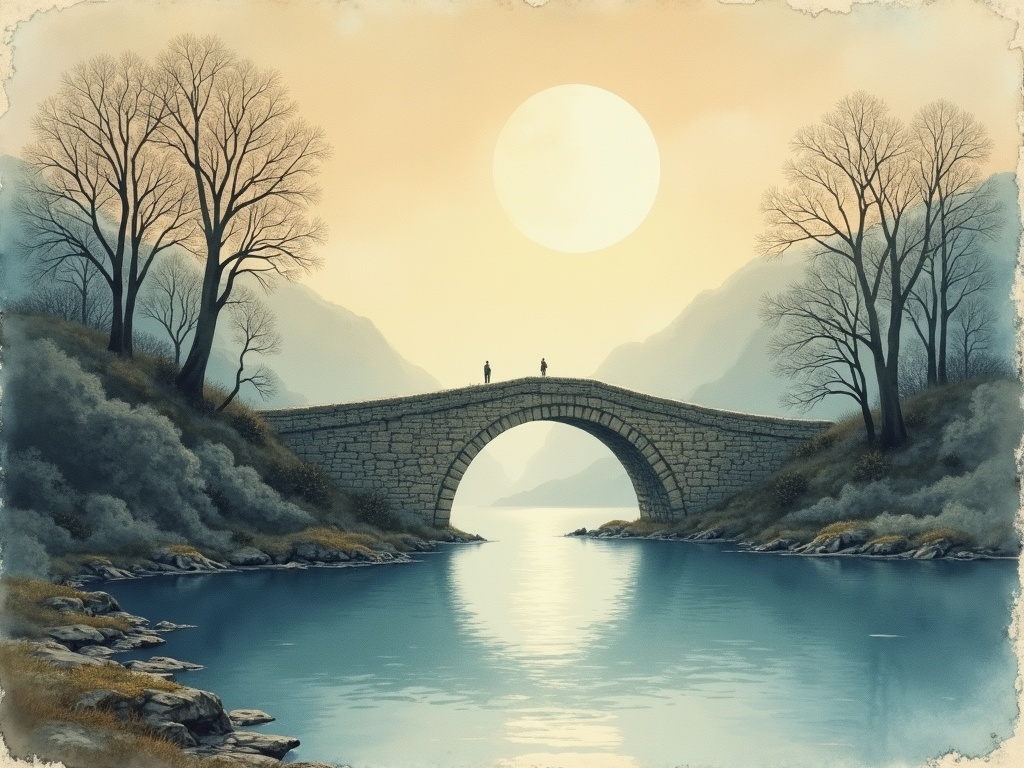 Ilustracja snu: most