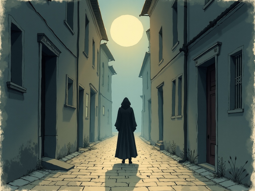 Ilustracja snu: obcy