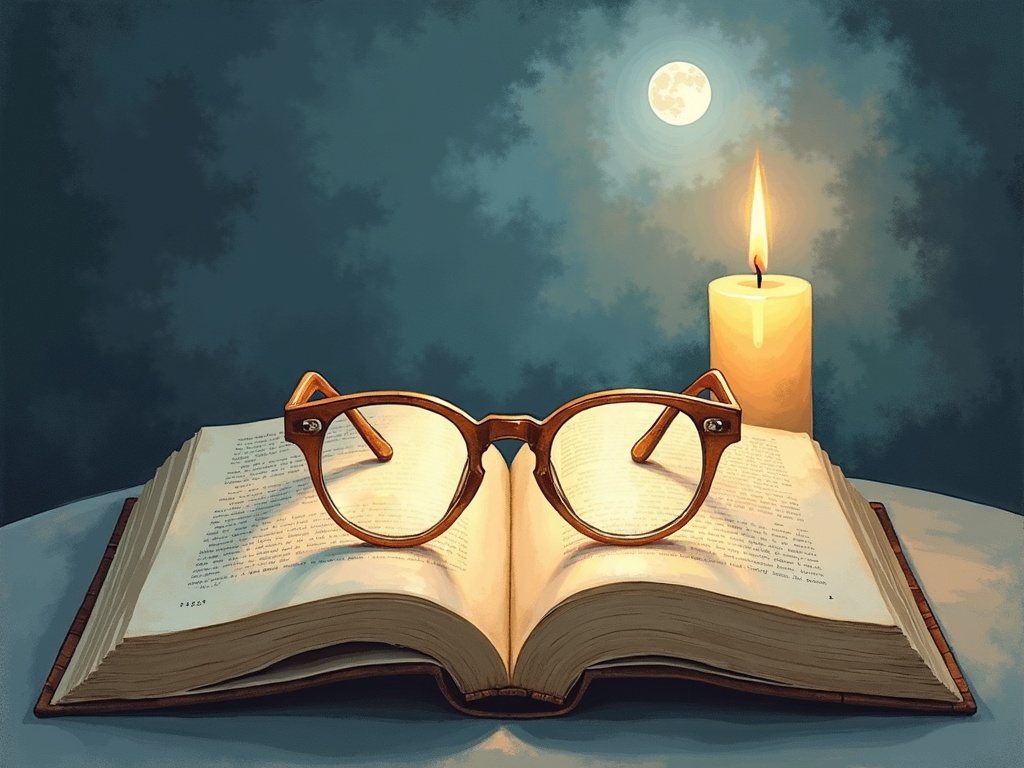 Ilustracja snu: okulary