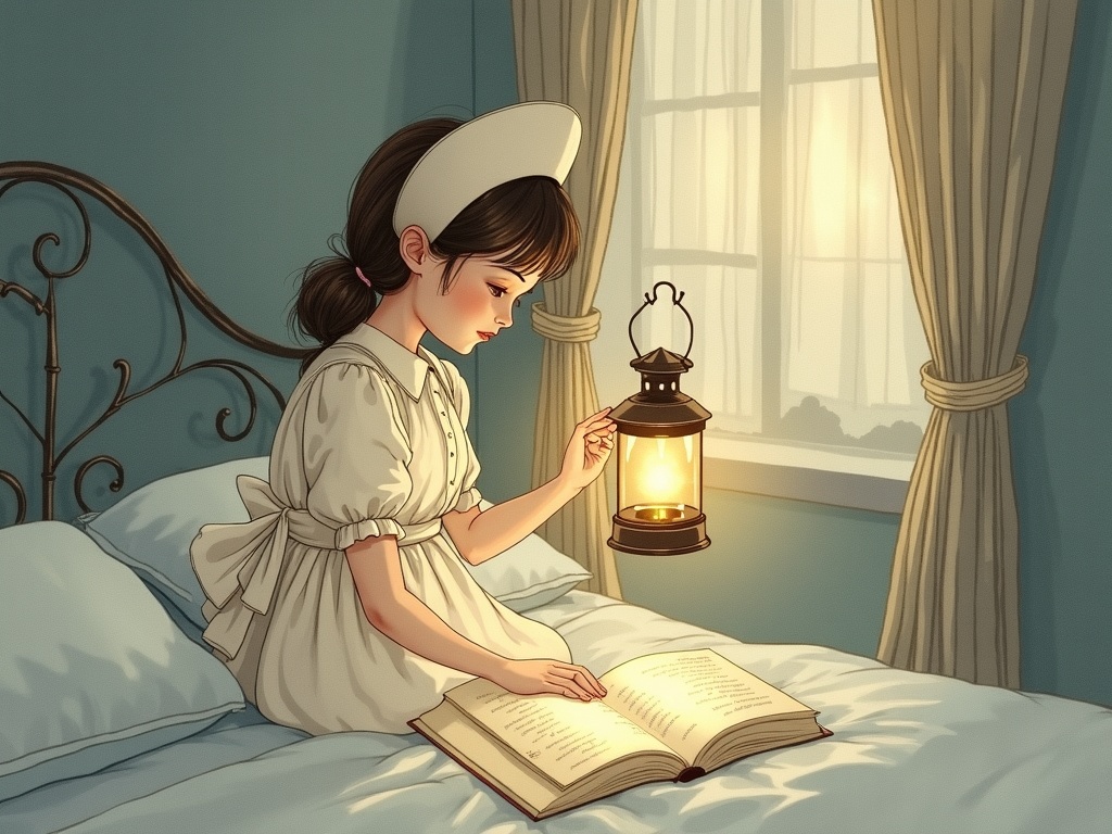 Ilustracja snu: pielęgniarka