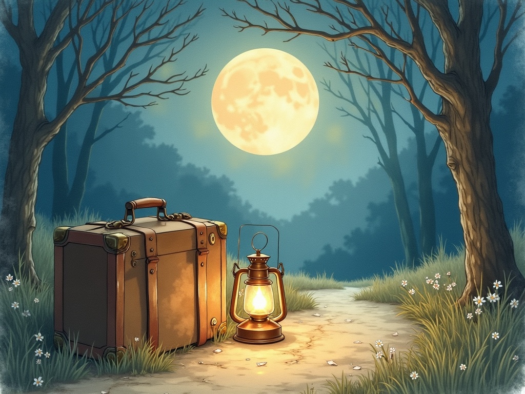 Ilustracja snu: podróżowanie