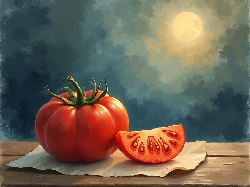 Ilustracja snu: pomidor