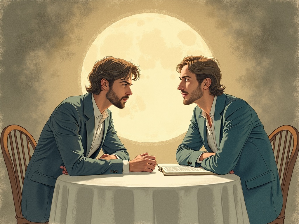 Ilustracja snu: młody rywal