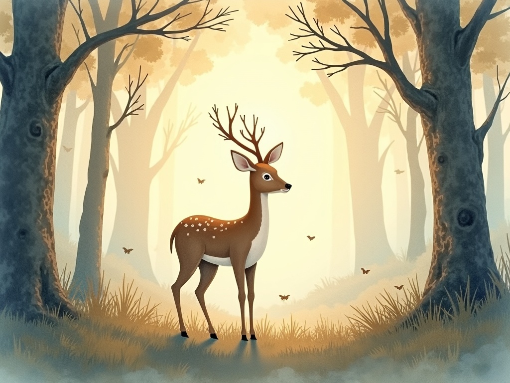 Ilustracja snu: sarna
