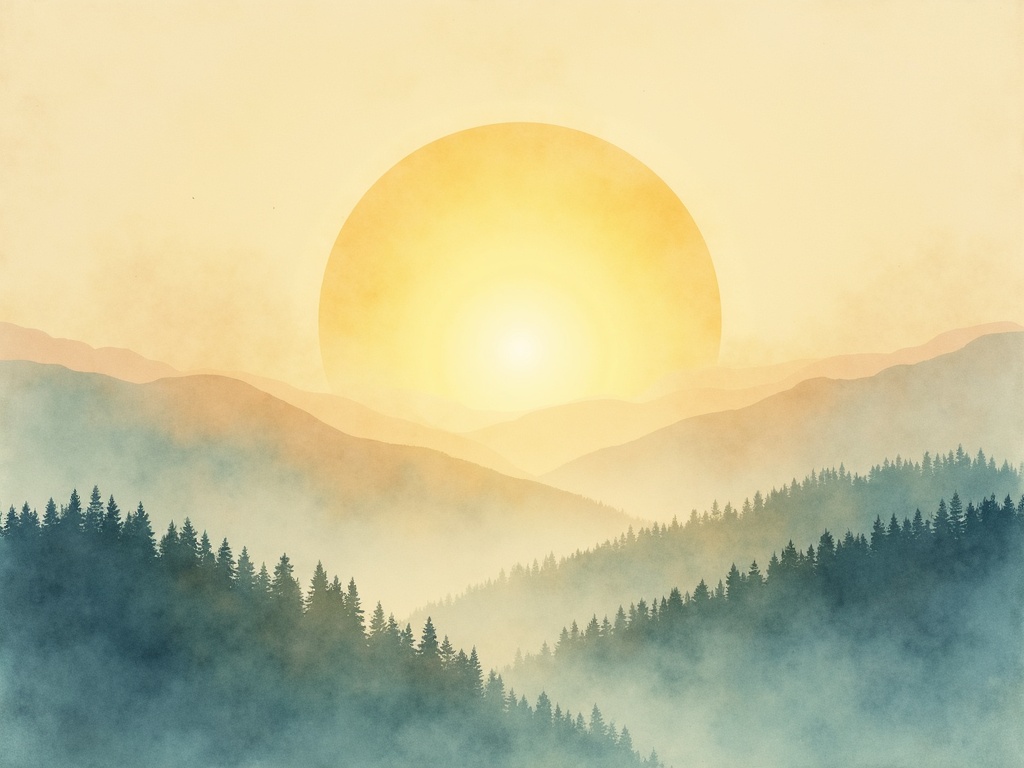 Ilustracja snu: słońce