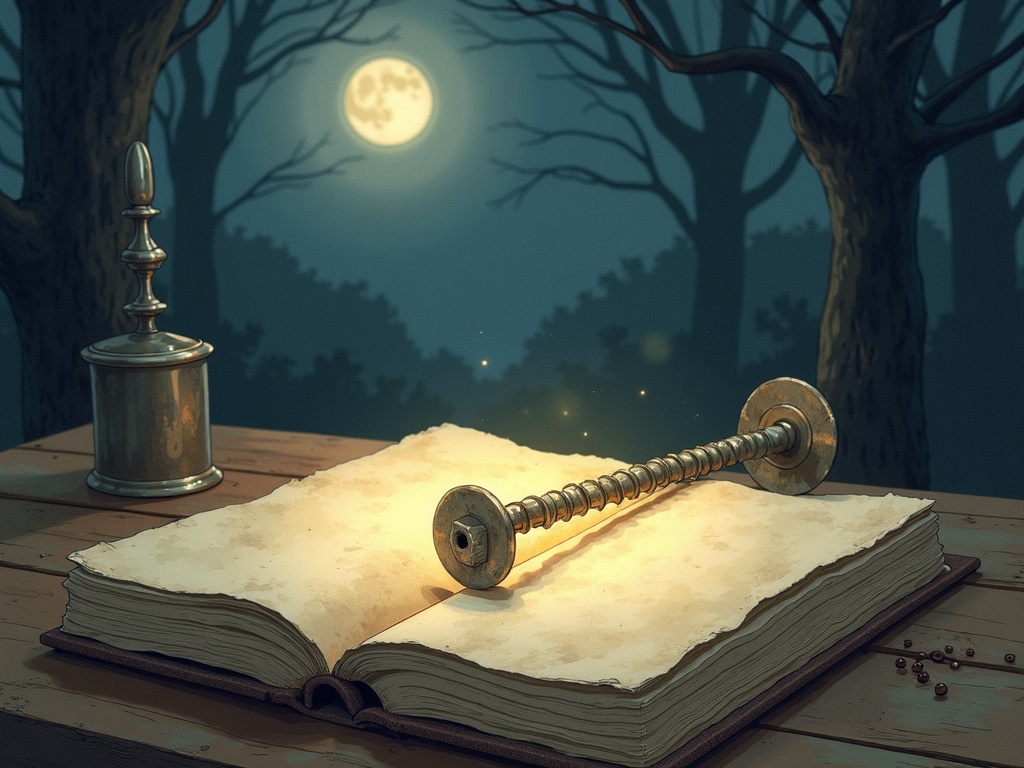 Ilustracja snu: śruba