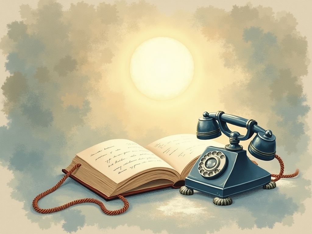 Ilustracja snu: telefon komórkowy
