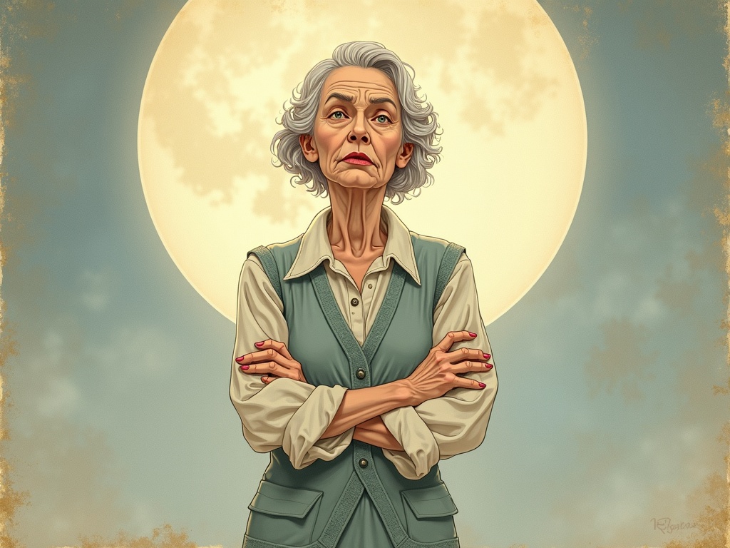 Ilustracja snu: teściowa