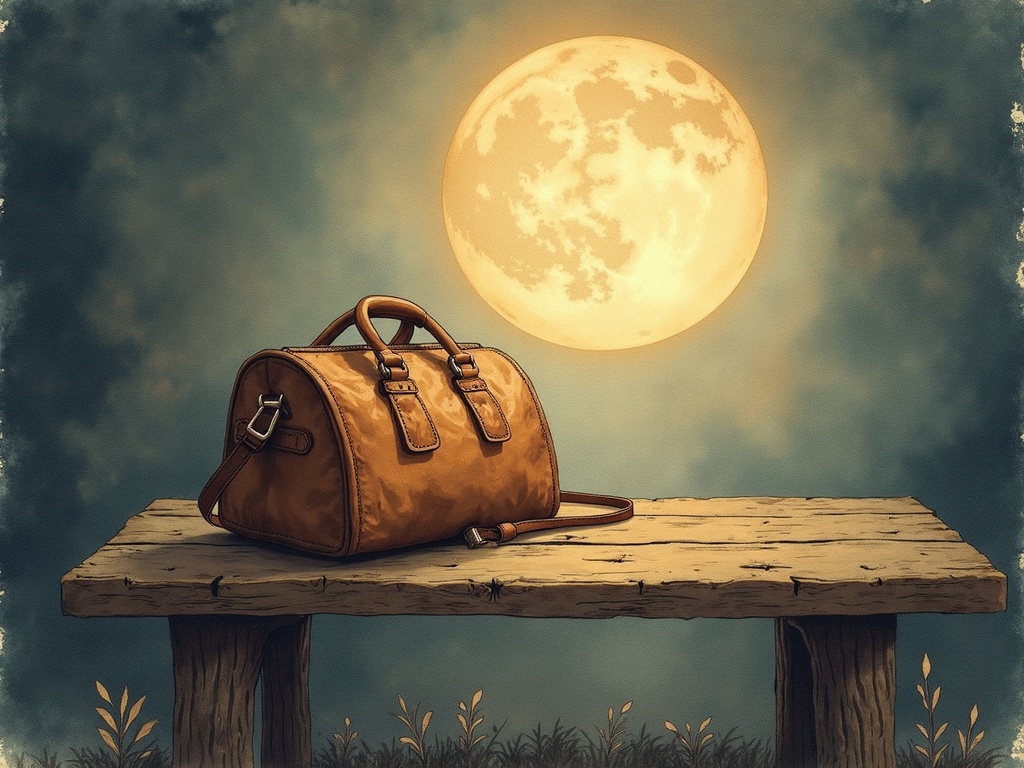 Ilustracja snu: torba