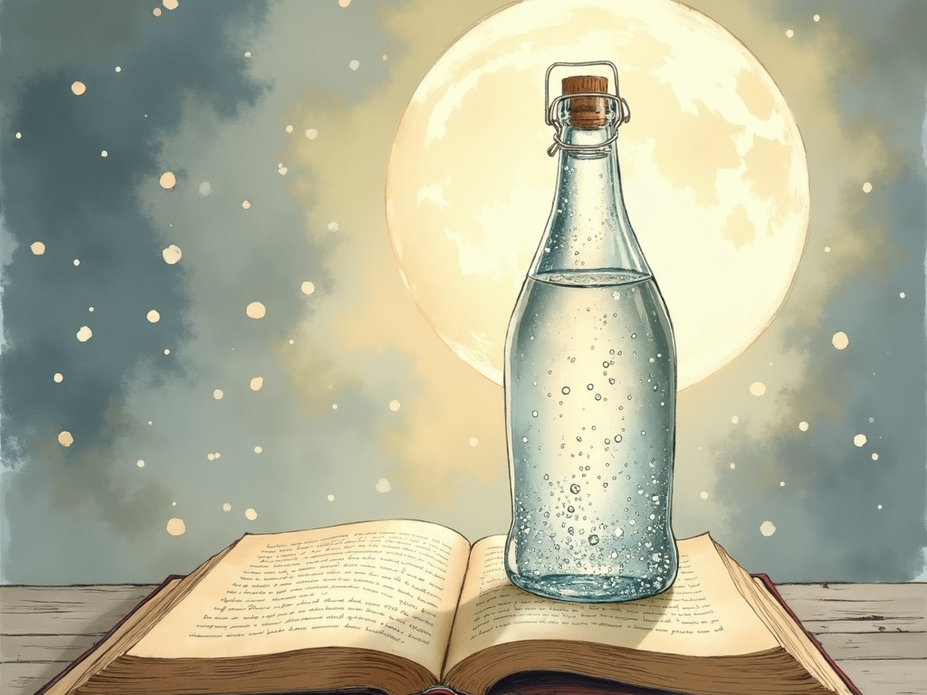 Ilustracja snu: gorąca woda mineralna