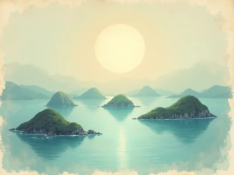 Ilustracja snu: archipelag