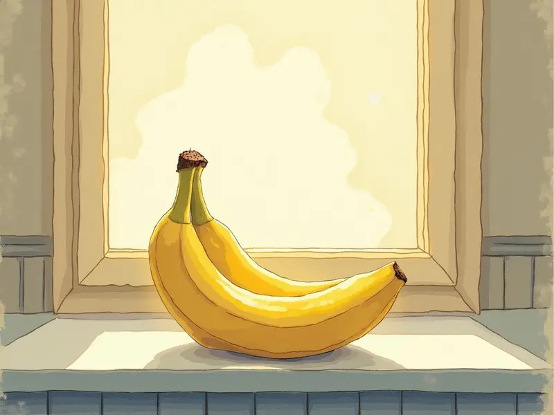 Ilustracja snu: banan