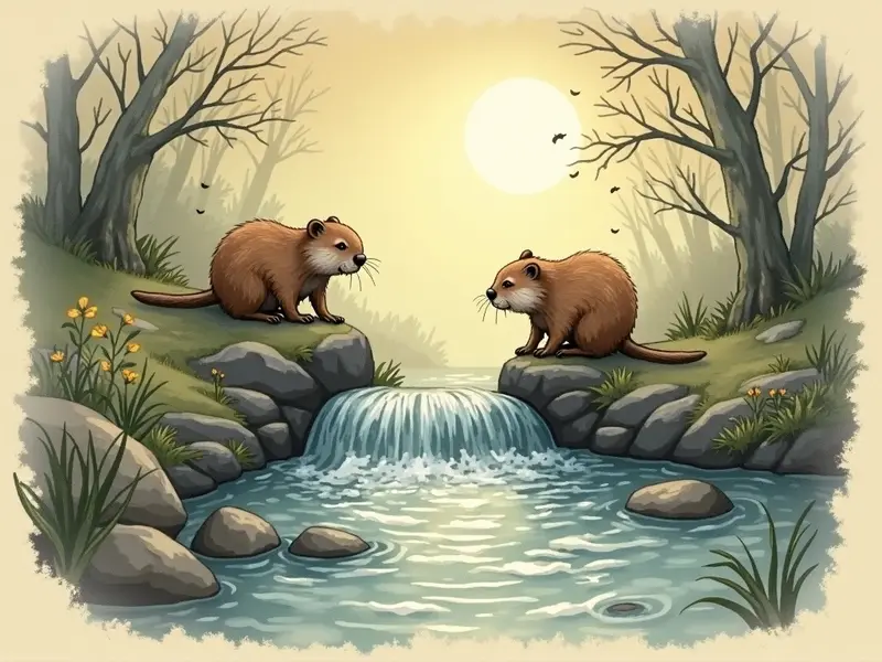 Ilustracja snu: bóbr