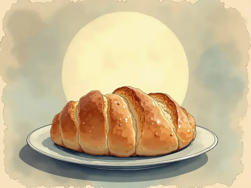 Ilustracja snu: bułka