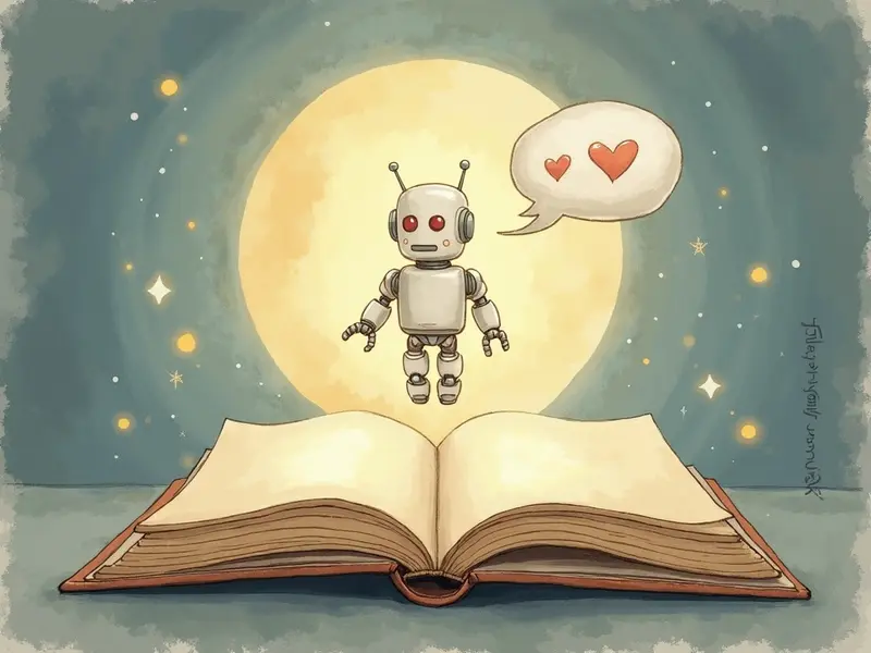 Ilustracja snu: biały chatbot