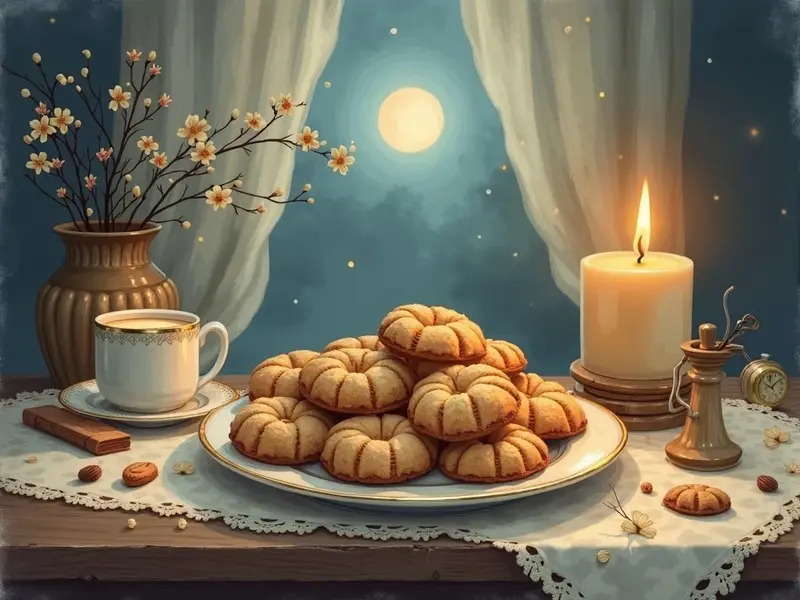 Ilustracja snu: ciastka