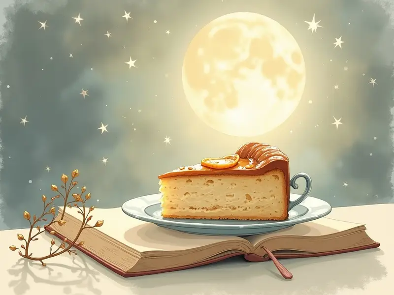 Ilustracja snu: ciasto