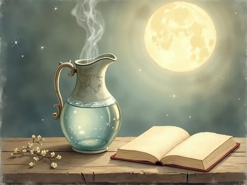 Ilustracja snu: dzbanek