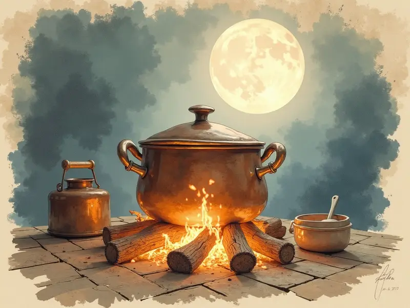 Ilustracja snu: garnek
