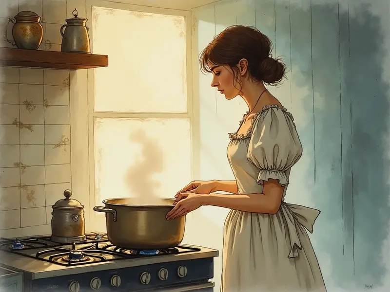 Ilustracja snu: gotowanie