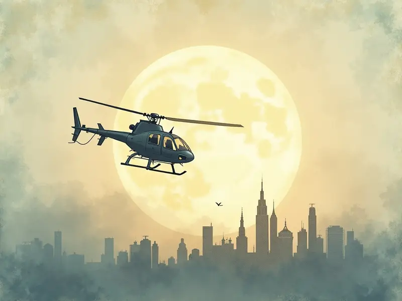 Ilustracja snu: helikopter