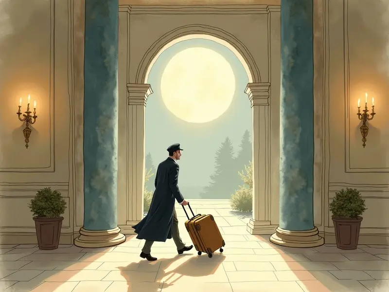 Ilustracja snu: hotel