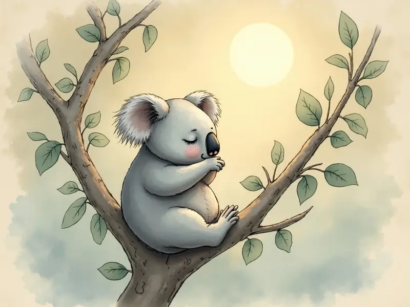 Ilustracja snu: koala