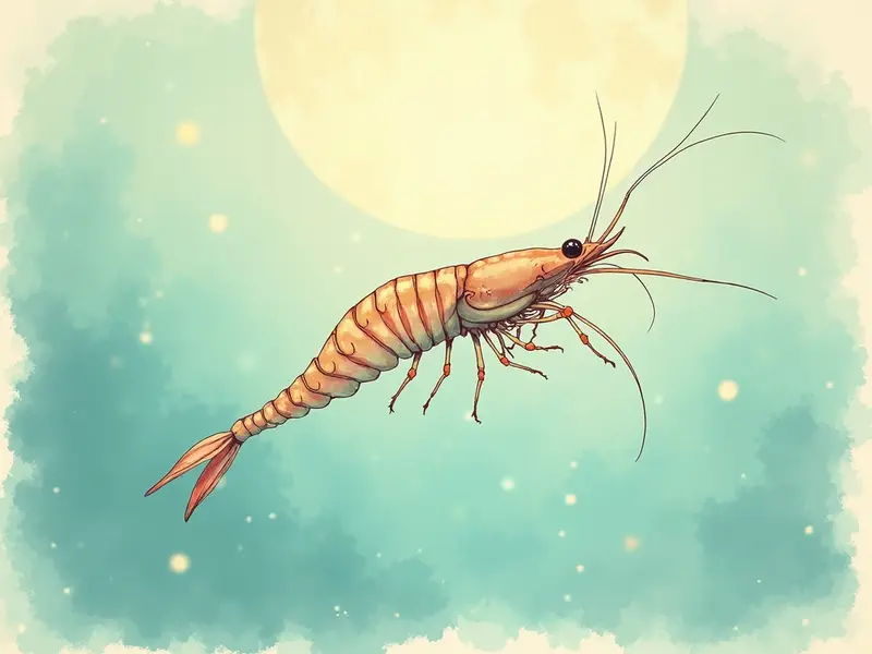 Ilustracja snu: krewetki