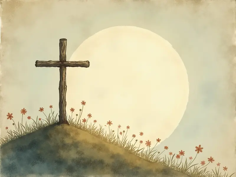Ilustracja snu: krzyż