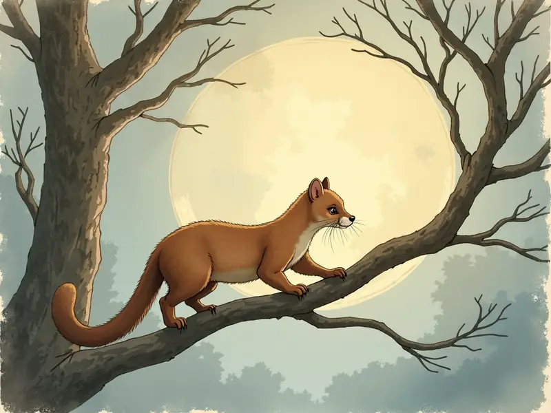 Ilustracja snu: kuna