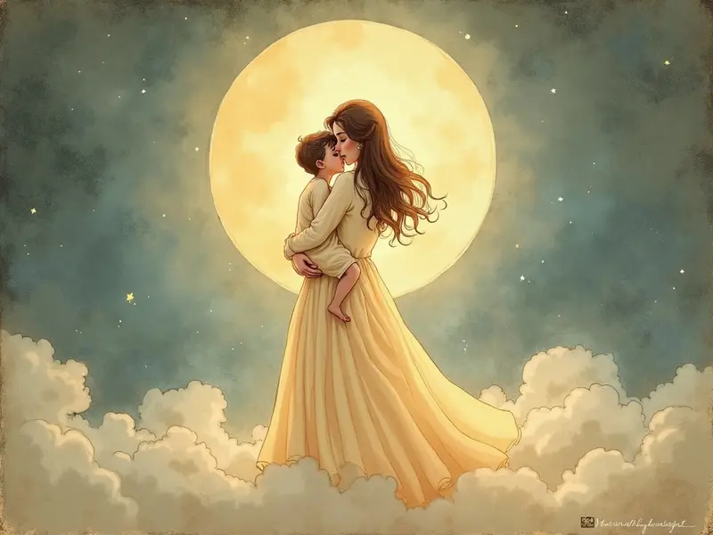 Ilustracja snu: mama