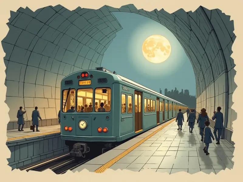 Ilustracja snu: metro