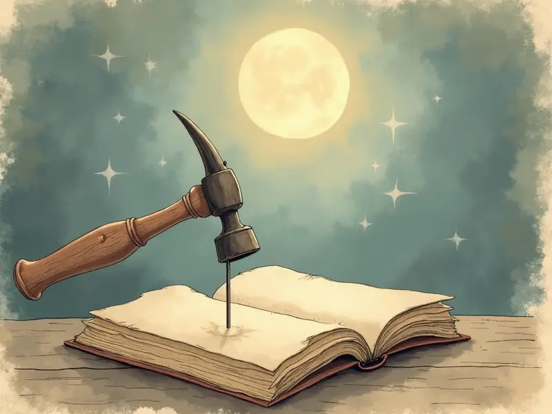 Ilustracja snu: młotek
