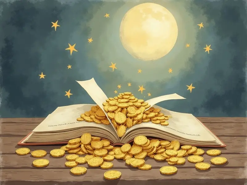 Ilustracja snu: monety