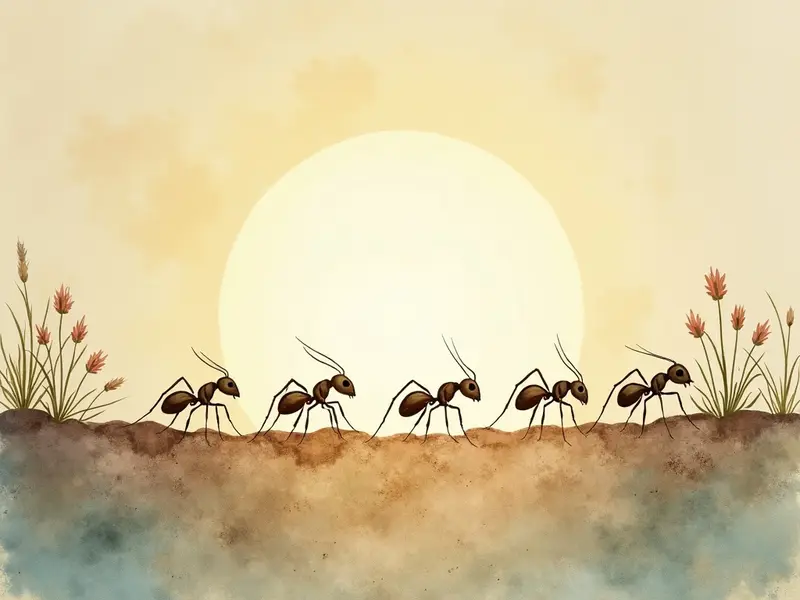 Ilustracja snu: mrówka
