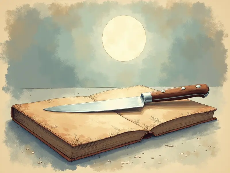 Ilustracja snu: nóż