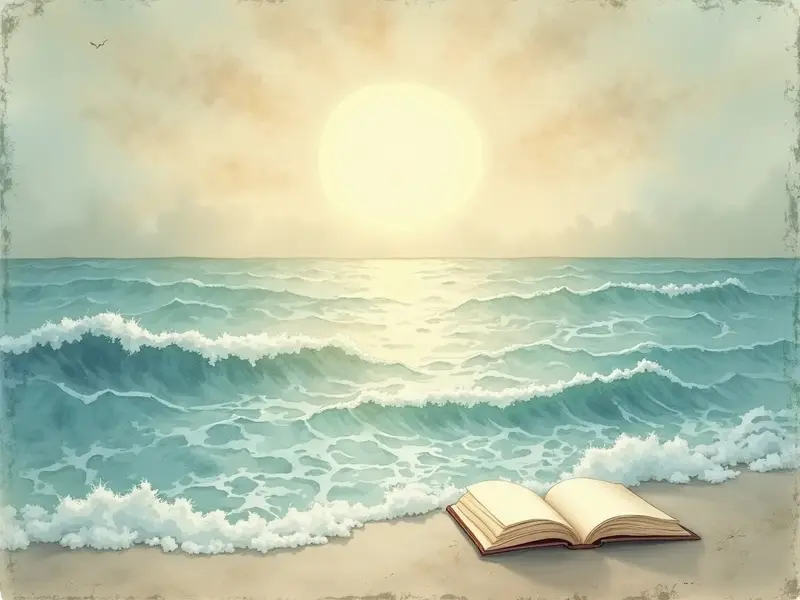Ilustracja snu: ocean