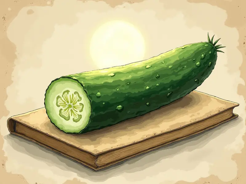 Ilustracja snu: ogórek