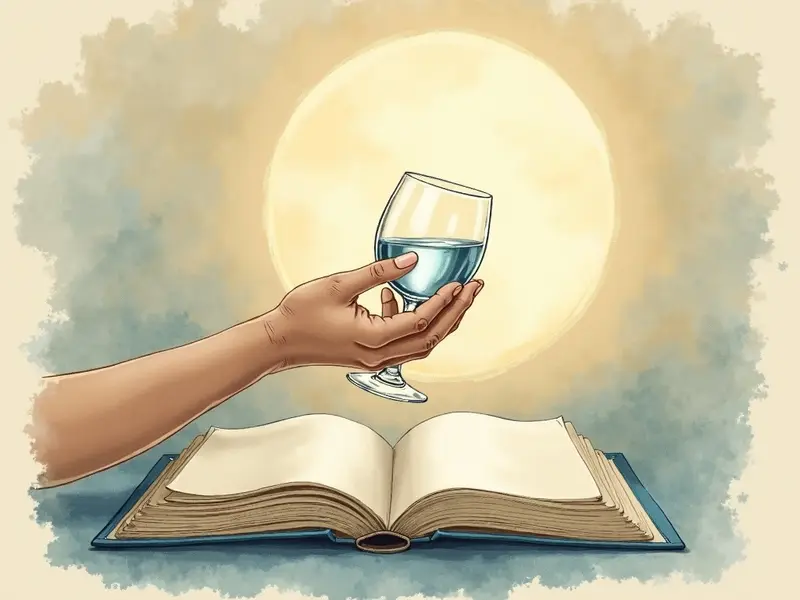 Ilustracja snu: picie