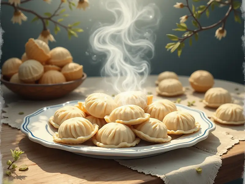 Ilustracja snu: pierogi